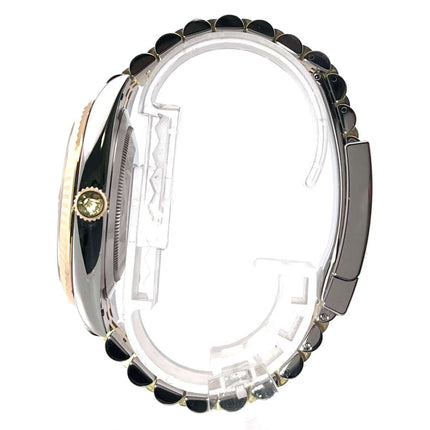 Rolex Datejust 41 Edelstahl Gelbgold Ref. 126333 Seitenansicht Jubile-Band