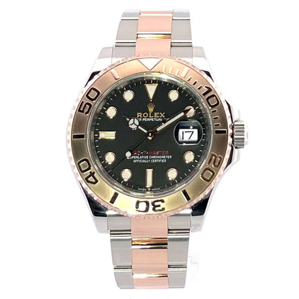 Rolex Yacht-Master 40 Oystersteel und Everose-Gold 126621 Schwarz, 40 mm Gehäusedurchmesser, schwarzes Zifferblatt, Zweifarb-Armband