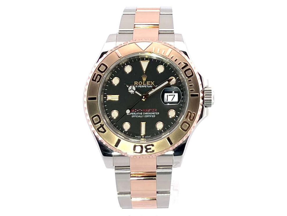 Rolex Yacht-Master 40 Oystersteel und Everose-Gold 126621 Schwarz, 40 mm Gehäusedurchmesser, schwarzes Zifferblatt, Zweifarb-Armband