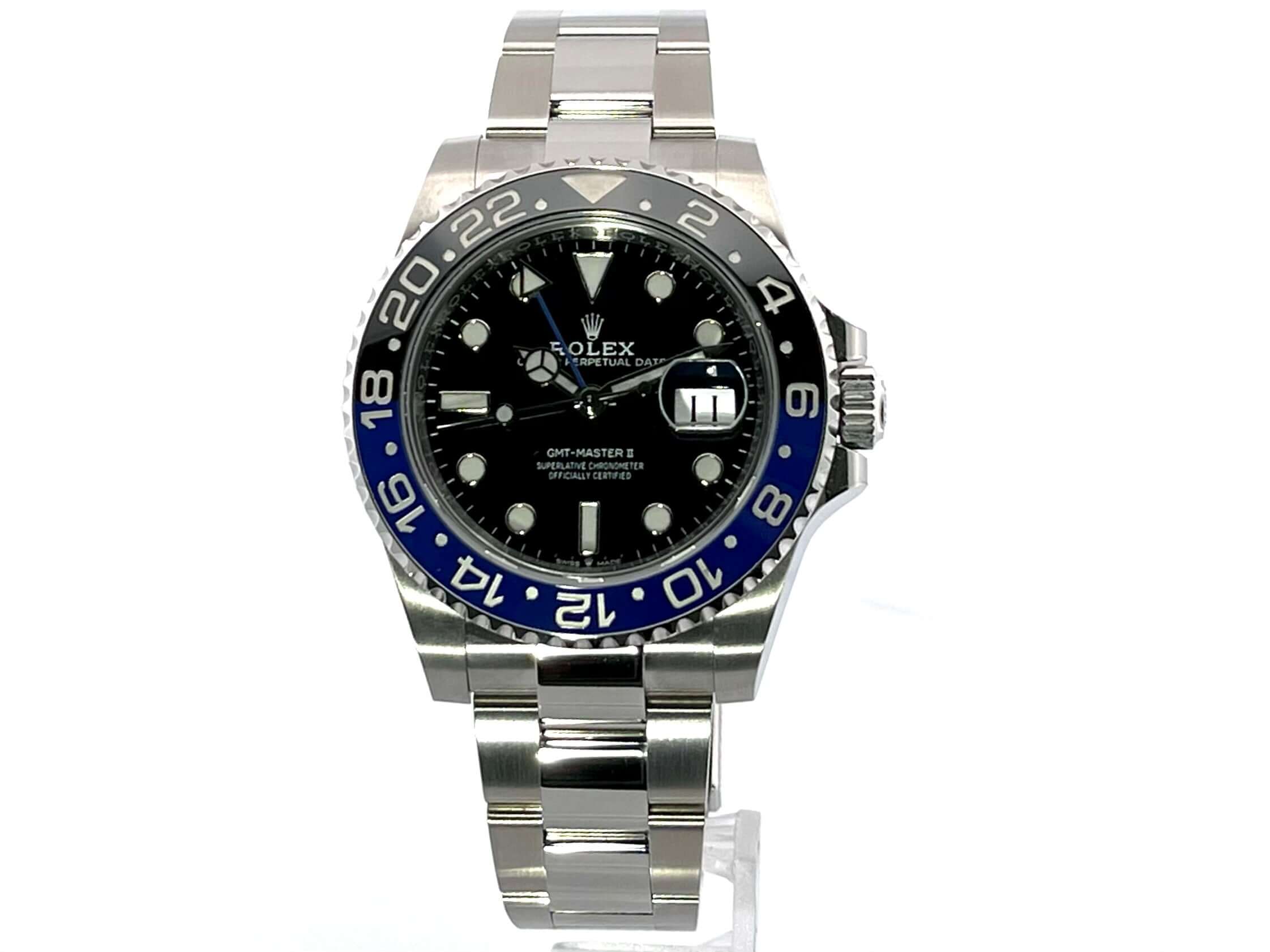 Rolex GMT Master II Edelstahl 126710BLNR Oyster Band 11 2021 Verklebt rolex-gmt-master-ii-edelstahl-126710blnr-oyster-band-11-2021-verklebt