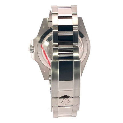 Rückseite der Rolex GMT Master II Weißgold 126719BLRO Blau mit 18 kt Weißgold Armband und Sicherheitsfaltschließe, Gehäuse aus 2022