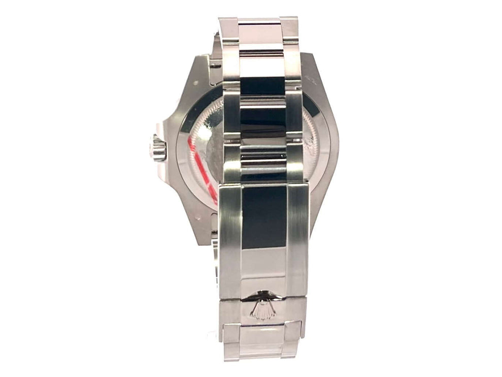 Rückseite der Rolex GMT Master II Weißgold 126719BLRO Blau mit 18 kt Weißgold Armband und Sicherheitsfaltschließe, Gehäuse aus 2022