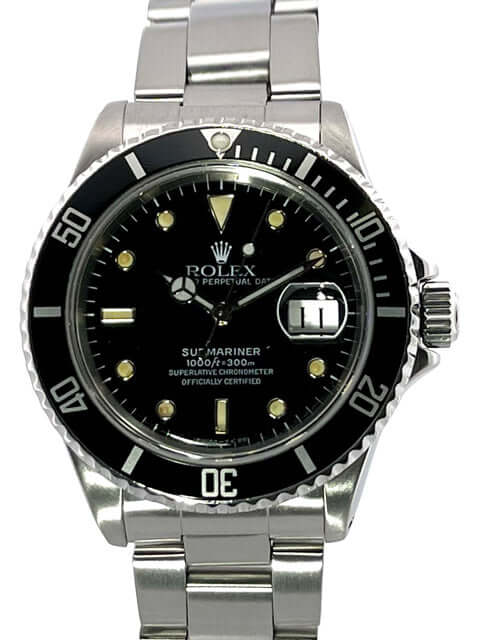 Rolex Submariner Date 16610 stainless steel from 1992 N