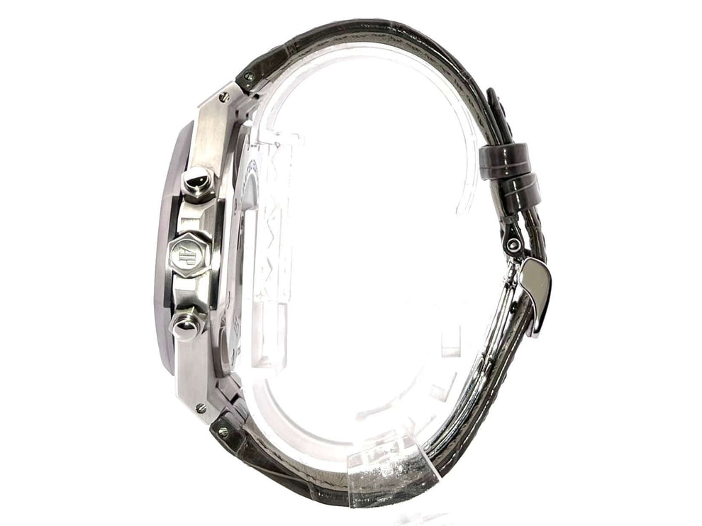 Audemars Piguet Royal Oak Chronograph 26325TS.OO.D005CR.01 Leo Messi Seitenansicht mit Alligatorlederband