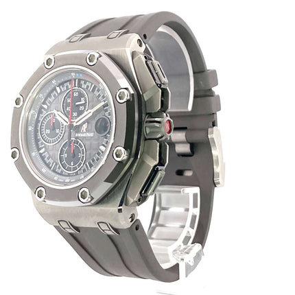Audemars Piguet Royal Oak Offshore Chronograph Michael Schumacher 26568IM.OO.A004CA.01, Titan-Gehäuse und graues Kautschukband, limitierte Edition
