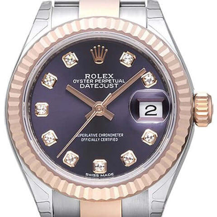 Rolex Datejust 28 279171 Stainless Steel Everose Gold