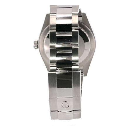 Rückseite der Rolex Sky-Dweller Edelstahl Weißgold Ref. 326934 mit Oyster-Armband und Oysterclasp-Faltschließe, Baujahr 2019