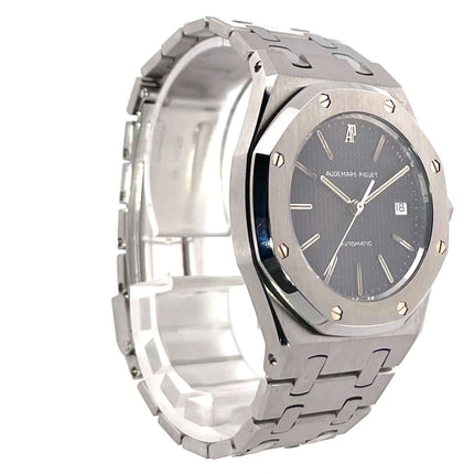 Audemars Piguet Royal Oak Ref. 4100ST Edelstahlgehäuse, schwarzes Zifferblatt, Automatikwerk, Saphirglas, Edelstahband, Faltschließe, Datum, 36 mm