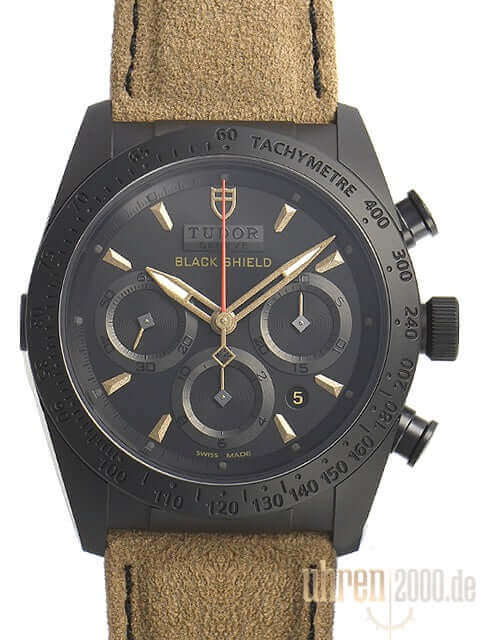 Tudor Fast Rider Black Shield Ceramic Automatic Chronograph 42 mm