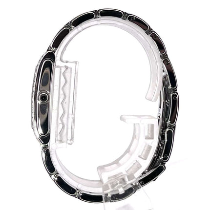 Armband der Patek Philippe Twenty-4 Edelstahl Ref. 4910/10A-011 mit Doppelfaltschließe, Seitenansicht