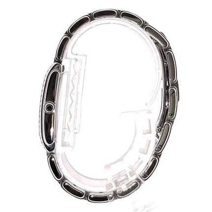 Patek Philippe Edelstahlband für Twenty-4 Ref. 4910/10A-011, Ersatzarmband mit Doppelfaltschließe und Links in ovalem Design