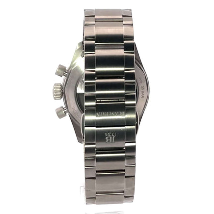 Rückansicht des Blancpain Fifty Fathoms Bathyscaphe Chronograph Flyback 5200-1210-98S mit Titanarmband
