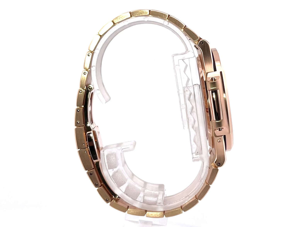 Patek Philippe Nautilus Roségold 5712/1R-001 seitliche Ansicht, 18 kt Roségold Gehäuse und Armband