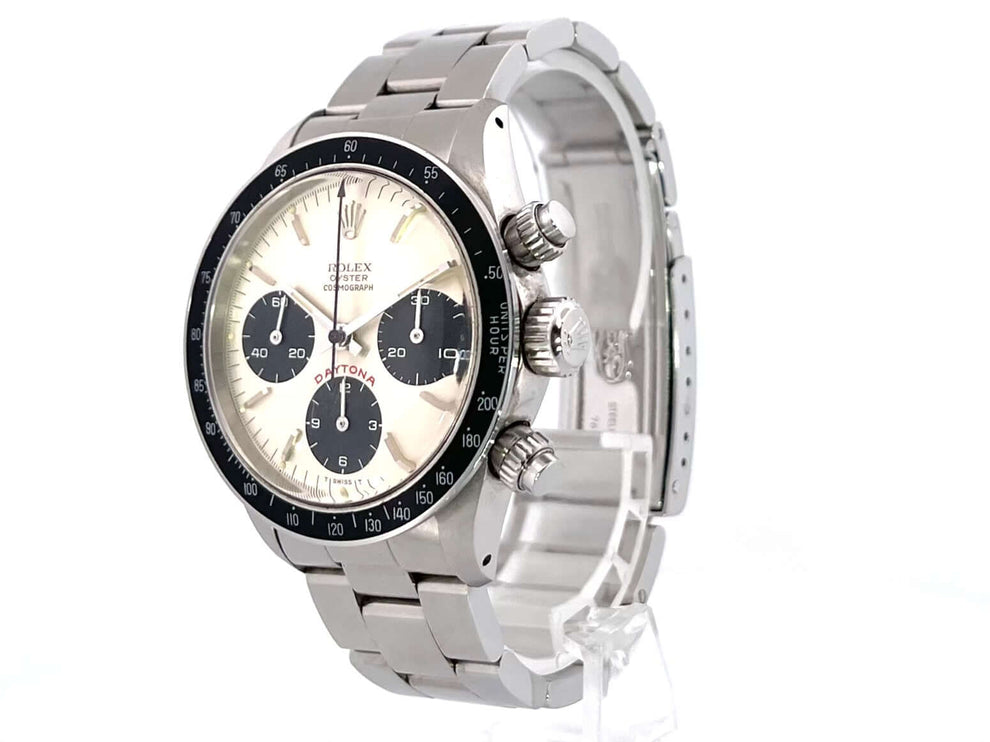 Rolex Daytona Edelstahl 6263, vintage Chronograph, poliertes und satiniertes Edelstahlgehäuse, ohne Papiere, Baujahr ca. 1982, sehr guter Zustand