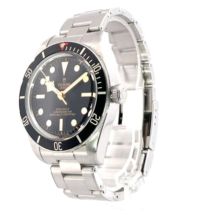 Tudor Heritage Black Bay Fifty-Eight 79030N-0001, Edelstahlgehäuse, schwarzes Zifferblatt, Automatikwerk, 39 mm Gehäusedurchmesser