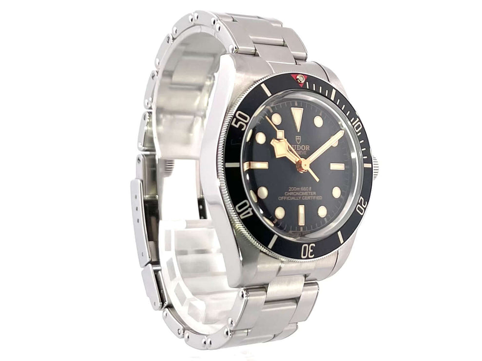 Tudor Heritage Black Bay Fifty-Eight 79030N-0001, Edelstahl, 39 mm Gehäuse, schwarzes Zifferblatt, Edelstahlband, Automatikwerk, 2020.
