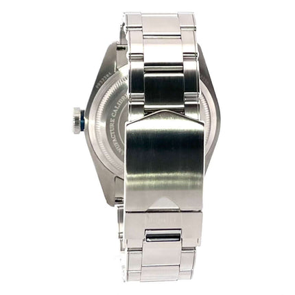 Rückansicht Tudor Heritage Black Bay 79230B-0001, Edelstahlband mit Sicherheitsfaltschließe