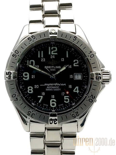 Breitling Superocean A17340 from 2002 D-papers new revision