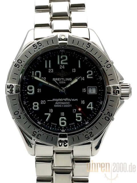 Breitling Superocean A17340 from 2002 D-papers new revision