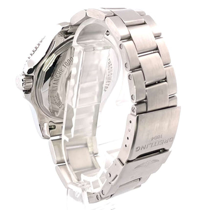 Breitling Superocean II 44 Edelstahl Gehäuse und Armband Rückansicht