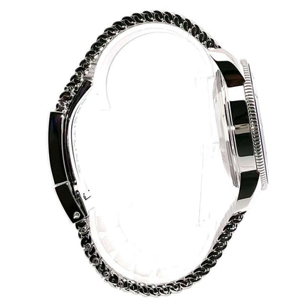 Breitling Superocean Heritage II B20 Automatic 42 AB2010121L1A1 Edelstahlgehäuse, seitliche Ansicht mit Ocean Classic Edelstahlband