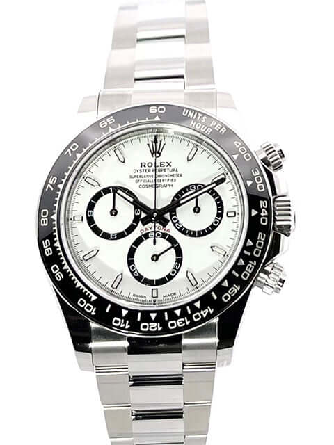 Rolex Daytona Edelstahl 126500LN Weiß – Uhren2000