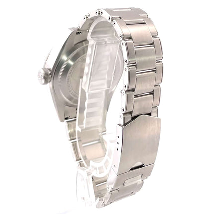 Rückseite des Tudor Heritage Black Bay GMT 79830RB-0010 mit Edelstahlarmband und Sicherheitsfaltschließe