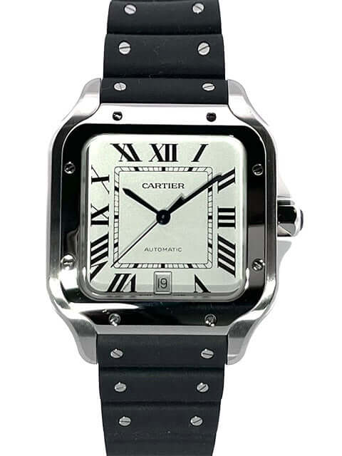 Cartier Santos de Cartier stainless steel large model WSSA0018
