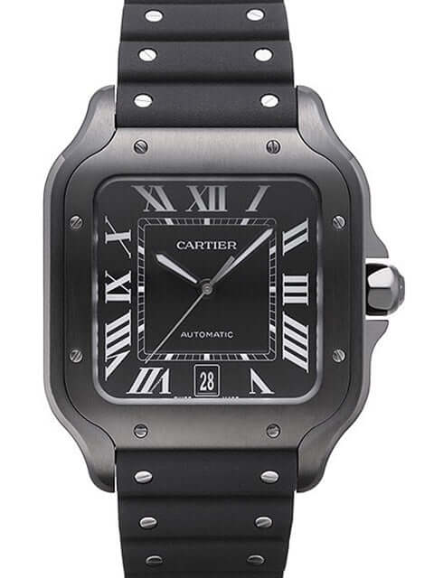 Stainless Steel Cartier Uhr Santos Cartier Santos De Cartier, FULL