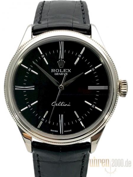 Rolex Cellini Time 50509 Schwarz gebraucht aus 2016