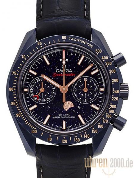 Omega Speedmaster Moonwatch Ref. 304.93.44.52.03.002 Mondphase Blue Side of the Moon