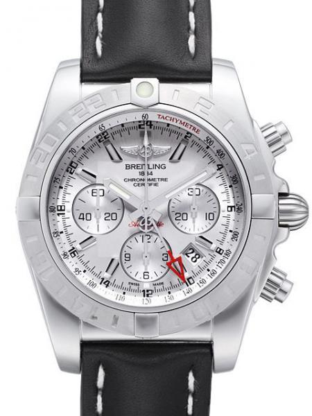 Breitling Chronomat 44 GMT Sierra-Silbern Ref. AB042011.G745.436X.A20D.1