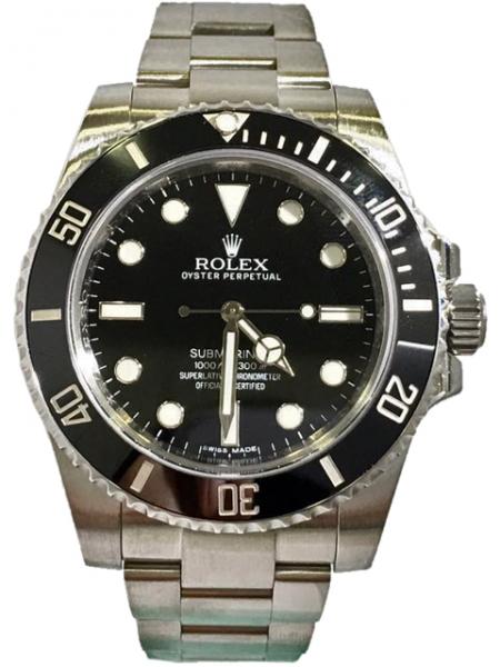 Rolex Submariner ohne Datum Ref. 114060 no Date gebraucht