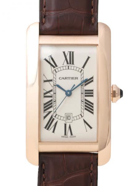 Cartier Tank Americaine 18 kt Rotgold Ref. W2609156