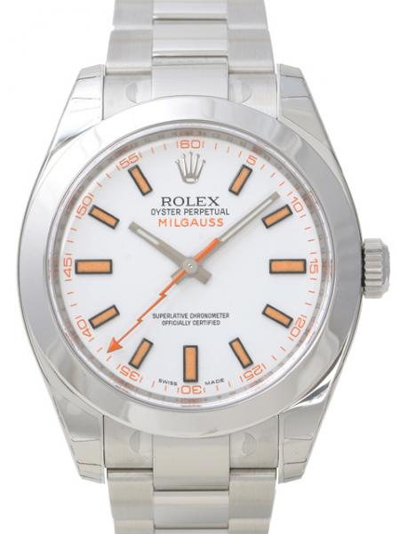 Rolex Oyster Perpetual Milgauss Ref. 116400 weiß