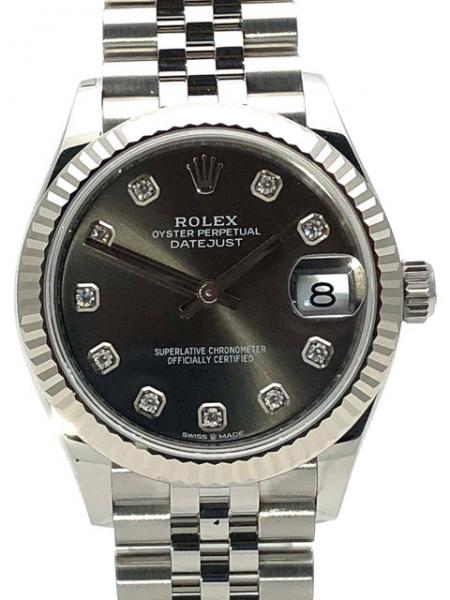 Rolex Oyster Datejust 31 Ref. 278274 Dark Grey Diamant Jubile-Band, M278274-0008