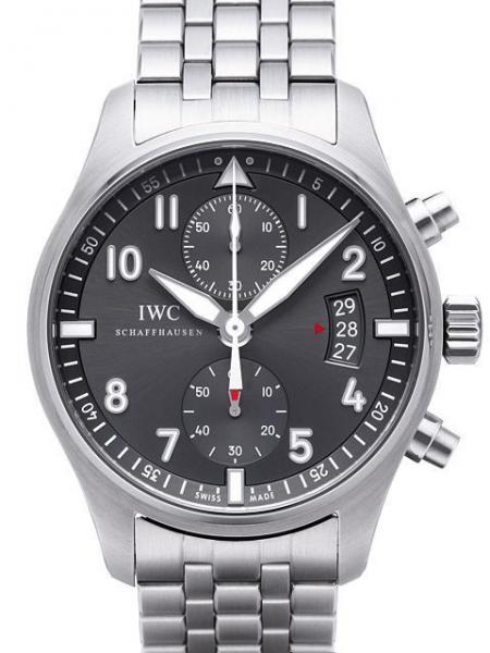 IWC Spitfire Chronograph Stahlband Ref. IW387804