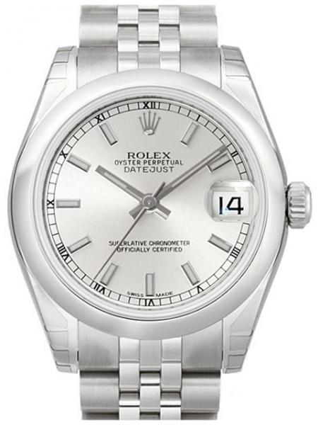 Rolex Oyster Datejust 31 178240 Silber Jubile