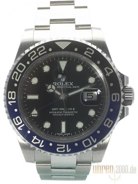 Rolex GMT Master II Edelstahl 116710 BLNR aus 2016