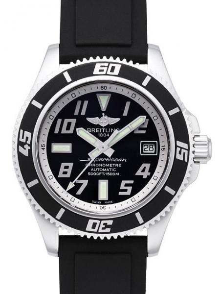 Breitling Superocean 42mm Ref. A1736402.BA29.132S.A18S.1 Zifferblatt Abyss Silver Diver Pro II Band