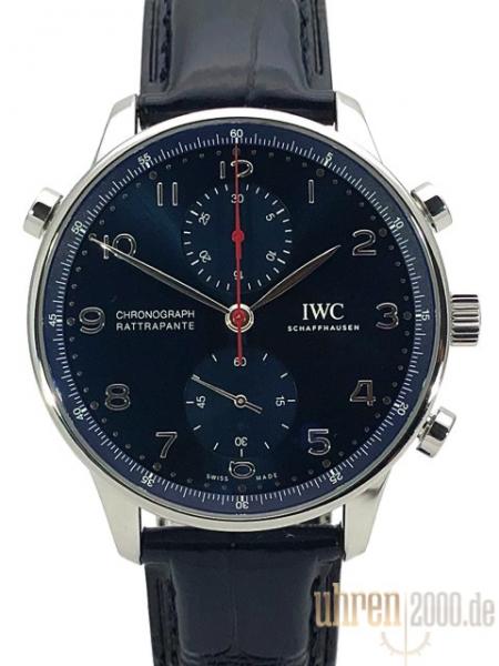 IWC Portugieser Chronograph Rattrapante IW371217 Boutique Munich aus 2017