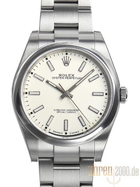 Rolex Oyster Perpetual 39 114300 Weiß