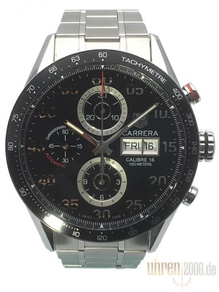 TAG Heuer Carrera Chronograph Day Date Automatik Ref. CV2A10.BA0796 gebraucht aus 2014