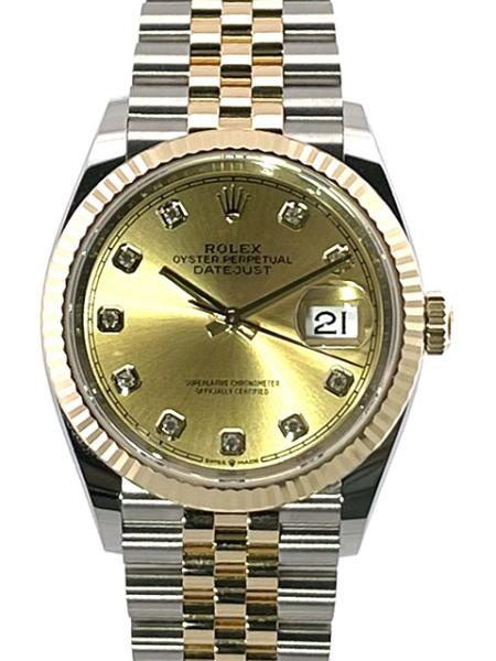 Rolex Datejust 36 126233 Champagner Diamant Jubile-Band