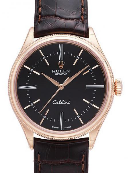 Rolex Cellini Time Ref. 50505 schwarzes Zifferblatt 