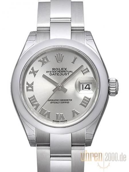 Rolex Datejust 28 Ref. 279160 Zifferblatt Silber Römisch