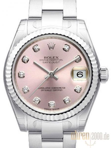 Rolex Datejust 31 Ref. 178274 Zifferblatt Pink Diamant