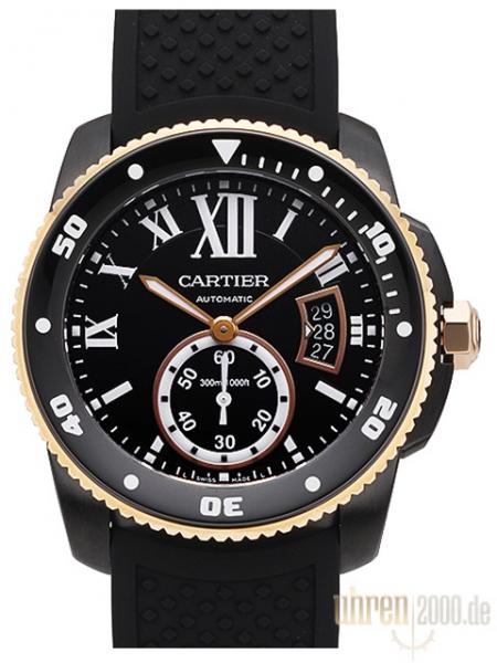 Cartier Calibre de Cartier Diver W2CA0004 ADLC Rotgold