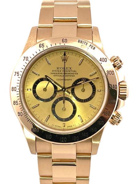 Rolex Cosmograph Daytona 16528 Gelbgold floating dial inverted 6 E-Serial