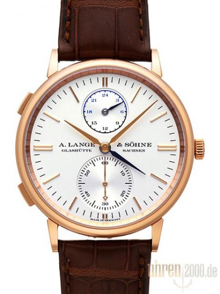 A. Lange & Söhne Saxonia Dual Time 386.032 Rotgold